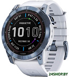 Fenix 7X Sapphire Solar 51 мм (голубой минерал/белый камень)