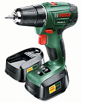 Картинка Дрель-шуруповерт Bosch PSR 1800 Li-2 06039A310P (с 2-мя АКБ)