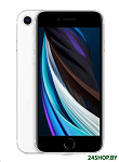 Картинка Смартфон Apple iPhone SE 64GB Воcстановленный by Breezy, грейд B (белый)