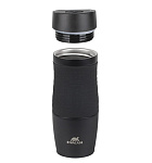 Картинка Термокружка Rivacase 90345BM 380мл (черный)