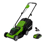 Картинка Газонокосилка Greenworks G24LM33K2