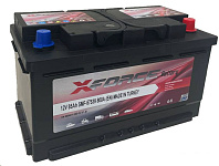 Картинка Автомобильный аккумулятор XFORCE 85 R+ низк. (85 А·ч)