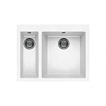 Картинка Кухонная мойка Elleci Quadra 150 Undermount K96 White