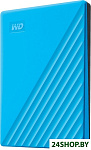 Картинка Внешний накопитель WD My Passport 2TB WDBYVG0020BBL