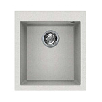 Картинка Кухонная мойка Elleci Quadra 100 Bianco Pietra 52