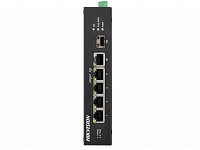 Картинка Неуправляемый коммутатор Hikvision DS-3T0306HP-E/HS