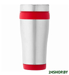 Картинка Термокружка Oasis Elwood 10031002 470 мл (серебристый/красный)