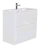 Картинка Тумба под умывальник BelBagno Albano-1000-2C-PIA-BL