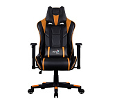 Картинка Кресло AeroCool AC220 AIR (черный/оранжевый)