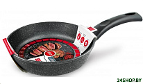 Картинка Сковорода НМП Каменная Черный гранит 18120