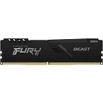 Картинка Оперативная память Kingston FURY Beast 16GB DDR4 PC4-24000 KF430C16BB/16