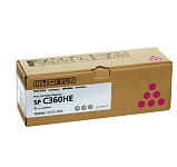Картинка Картридж RICOH SP C360HE 408186 (маджента)