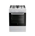 Картинка Газовая плита BEKO FSGT62110GWO (7738482121) (белый)