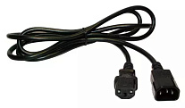 Картинка Шнур питания LANMASTER LAN-PPM-10A-5.0 (C14-C13 3х0.75) (220V,10A) (5 м)