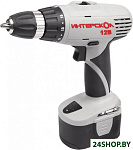 Картинка Аккумуляторная дрель-шуруповерт ИНТЕРСКОЛ ДА-10/12ЭР