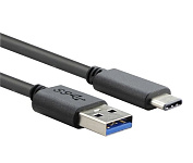 Картинка Аксессуар VCOM USB Type-C M to USB 3.0 M 2m CU401-2M