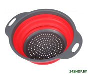 Картинка Дуршлаг BRADEX TK 0349 (красный)