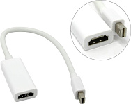 Картинка Кабель-адаптер miniDisplayPort(M) ->HDMI 19(F)