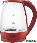 Картинка Электрочайник ЭлБЭТ EK 1.8-01G (бордовый)