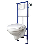Картинка Унитаз Cersanit Delfi SET-DEL/Vec/TPL/En-Wh-w