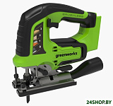 Картинка Электролобзик Greenworks GD24JS 3601407 (без АКБ)