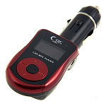 Картинка FM-модулятор ATOMIC T665C черно-красный