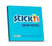 Картинка Блок самоклеящийся бумажный Stickn Hopax 21209 (голубой)