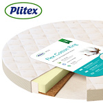 Картинка Детский матрас Plitex Flex Cotton Ring 74х74 (ФК-02/2)
