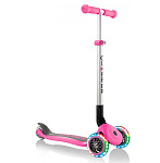Картинка Самокат Globber Primo Foldable Lights 432-110 (розовый)
