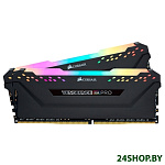 Картинка Оперативная память CORSAIR Vengeance PRO RGB 2x8GB DDR4 PC4-25600 CMW16GX4M2C3200C16