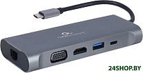 Картинка Док-станция Cablexpert A-CM-COMBO7-01
