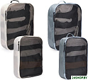Органайзер Thule Packing Cube 2*M+2*L с сеткой 3205580 TPCS205POND/W (белый/голубой)