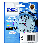 Картинка Картридж струйный EPSON C13T27154022 желтый/голубой/пурпурный