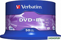 Картинка Диски Verbatim DLP Matt Silver 4.7Gb 16x 50 шт. (043550)