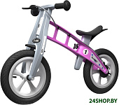 Картинка Беговел FirstBIKE Street с тормозом (розовый)