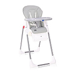 Картинка Стульчик для кормления Lorelli Cryspi Cool Grey Leather (10100442110)