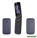 Картинка Кнопочный телефон F+ Flip 3 (синий)