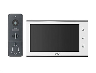 Картинка Комплект видеодомофона CTV DP4707IP (белый)