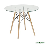 Картинка Кухонный стол TetChair Cindy Glass 80x80x75 (прозрачный)