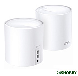 Картинка Wi-Fi система TP-Link Deco X60 V2 (2 шт.)