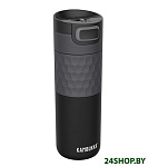Картинка Термокружка Kambukka Etna Grip Black Steel 0.5л