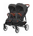 Картинка Коляска прогулочная книга Carrello Connect CRL-5502 Serious Black