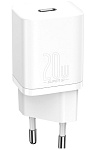 Картинка Сетевое зарядное Baseus CCSUP-B02 White
