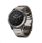 Картинка Умные часы Garmin Quatix 6 47 мм (титановый)