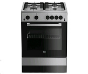 Картинка Газовая плита BEKO FSGT62110DXO (7738482115) (нержавеющая сталь)