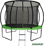Картинка Батут ATLAS SPORT 312 см - 10ft Master (с лестницей, зеленый)