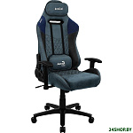 Картинка Кресло AeroCool Duke Steel Blue (черный/синий)