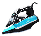 Картинка Утюг Hyundai H-SI01336 (черный/голубой)
