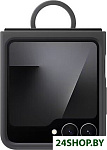 Silicone Case для Samsung Galaxy Z Flip6/Z Flip 7 SE (черный)