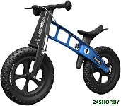 Картинка Беговел FirstBIKE Fat с тормозом (голубой)
